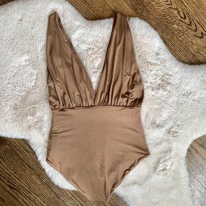 WYLDR Palms Bodysuit in Nude Size XS